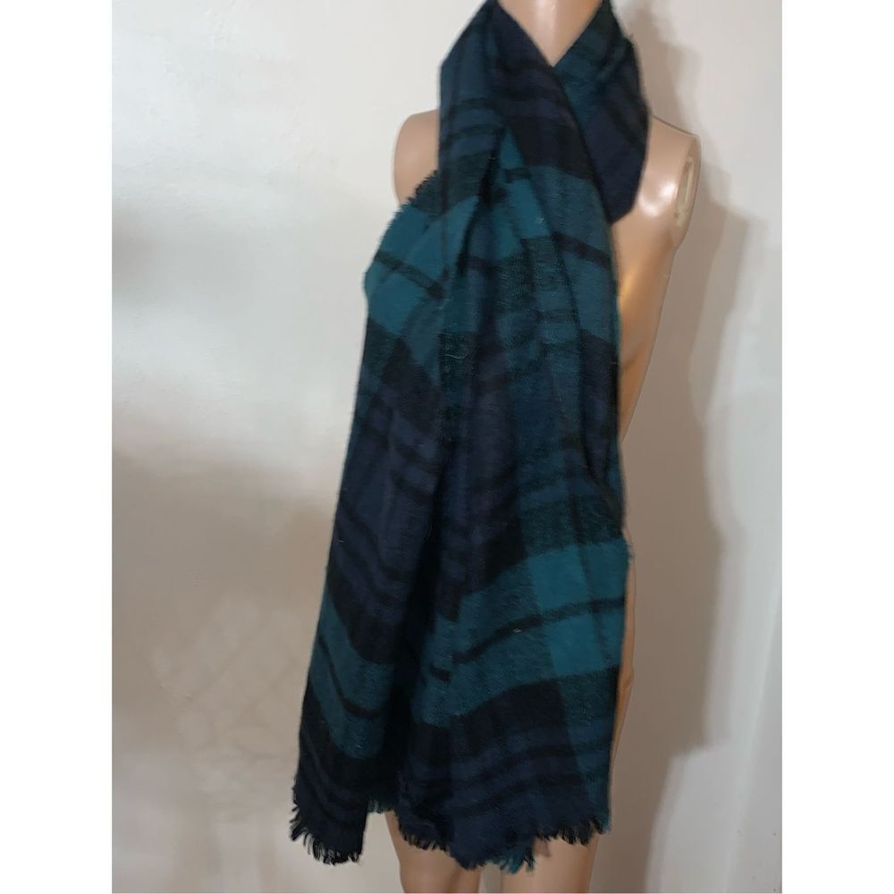 Beautiful Atmosphere Womens Scarf Oversized Shawl Wrap green Multicolor Plaid Li